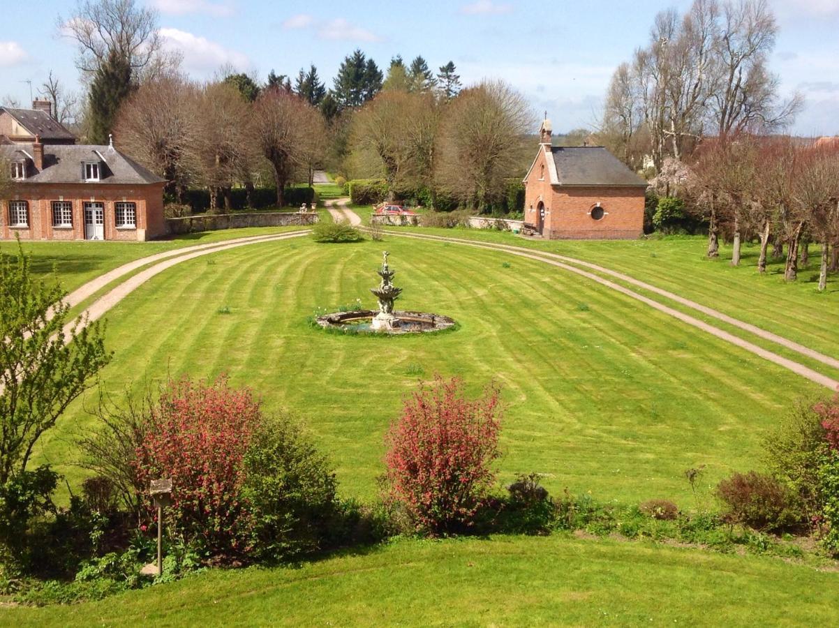 Chateau Du Mont Perreux Saint-Martin-du-Vivier Esterno foto